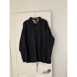 Dickies Black Windbreaker Jacket – Men’s Size L